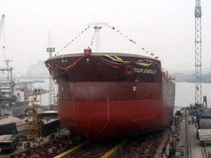 Vinashin下水载重3.4万吨散货轮